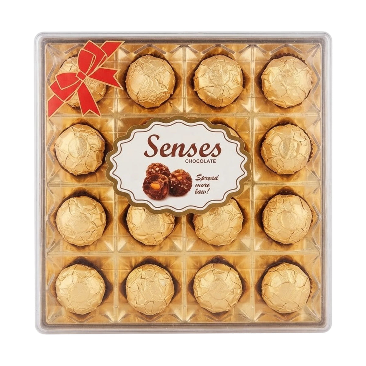 senses chocolate square gold t16 200g uae