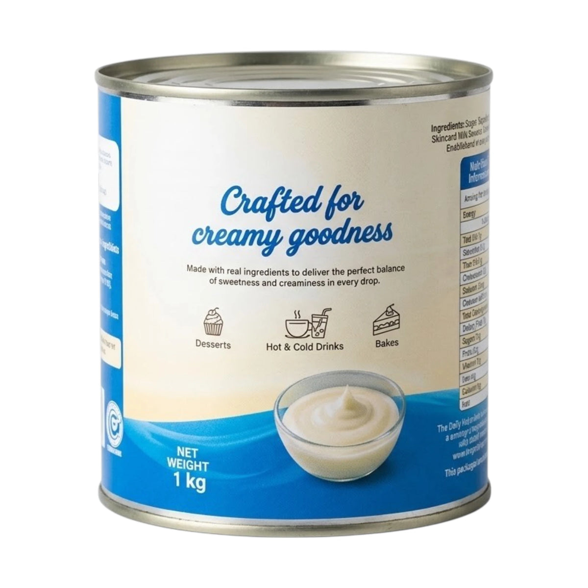 millac condensed milk sweetened 1kg