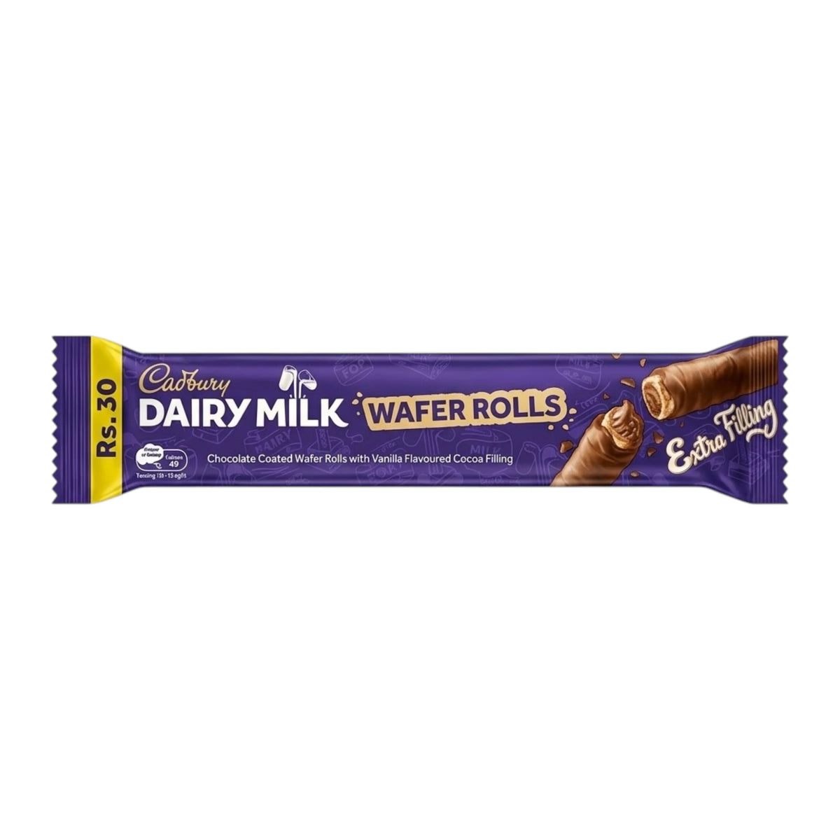 cadbury dairy milk wafer rolls 30rs