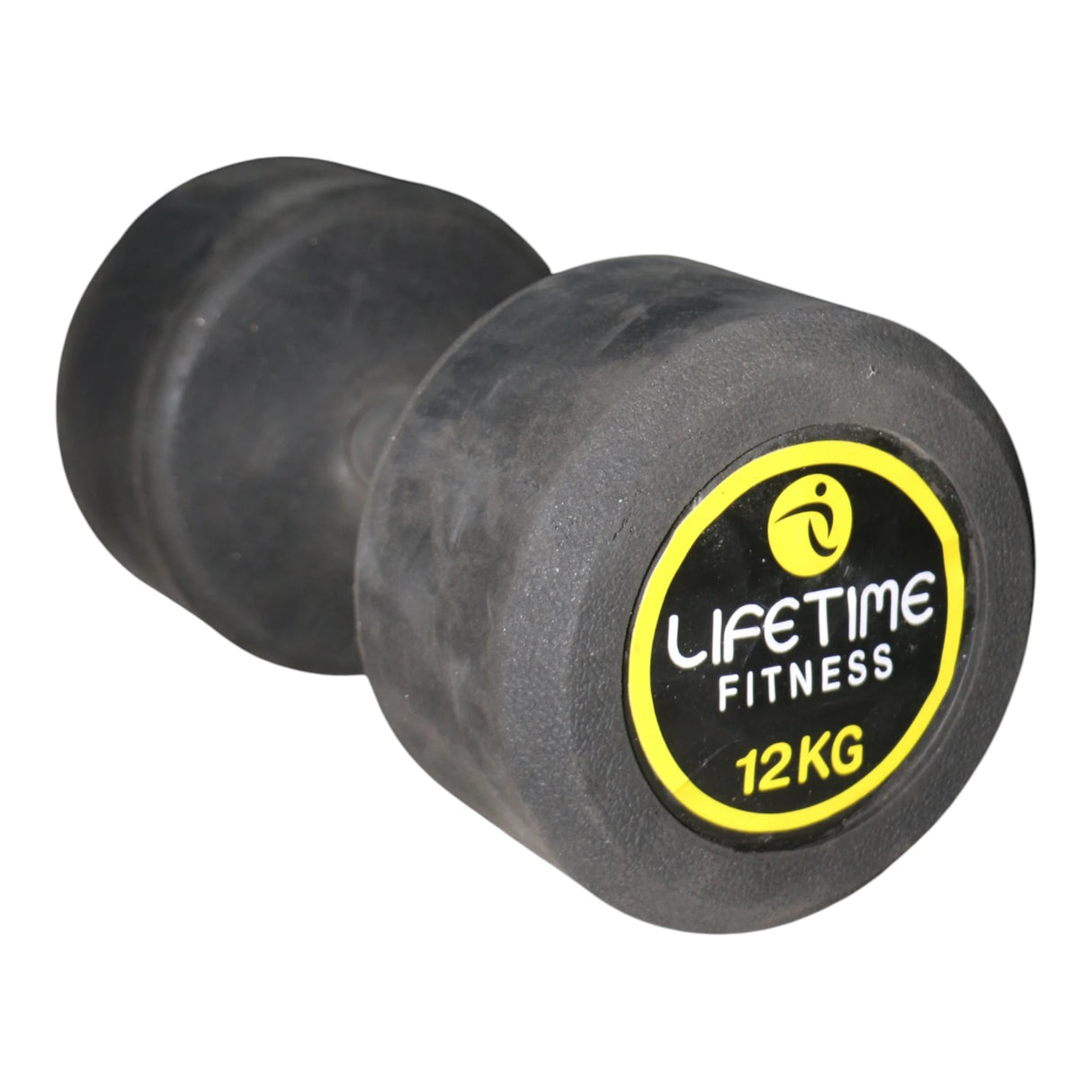 DUMBBELL RUBBER LIFE TIME 12KG
