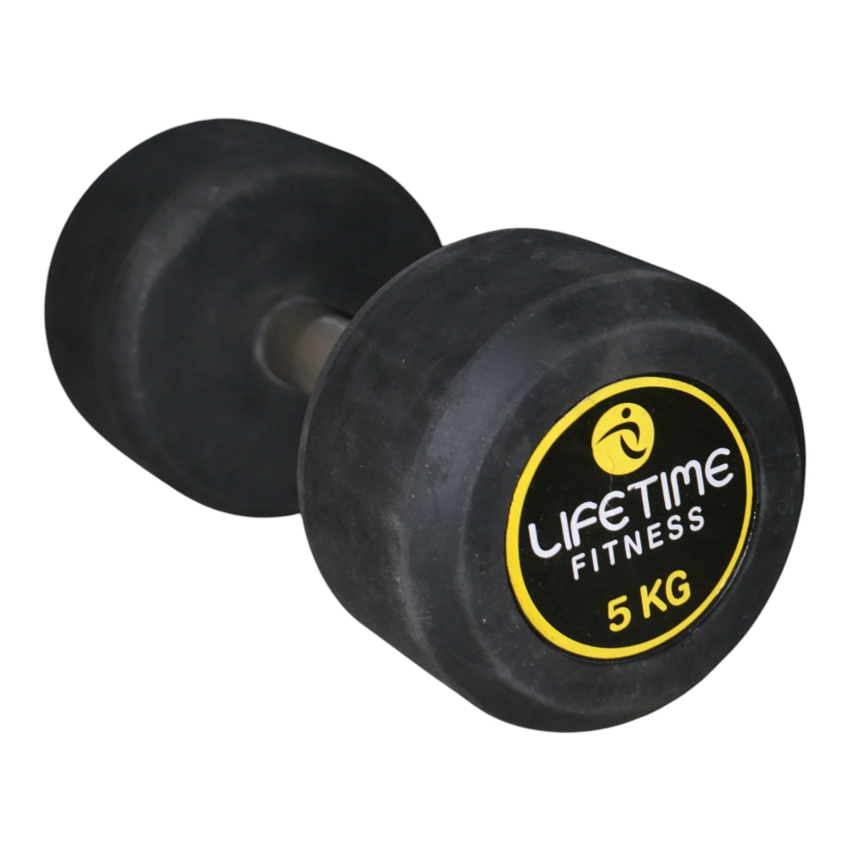 DUMBBELL RUBBER LIFE TIME 5KG