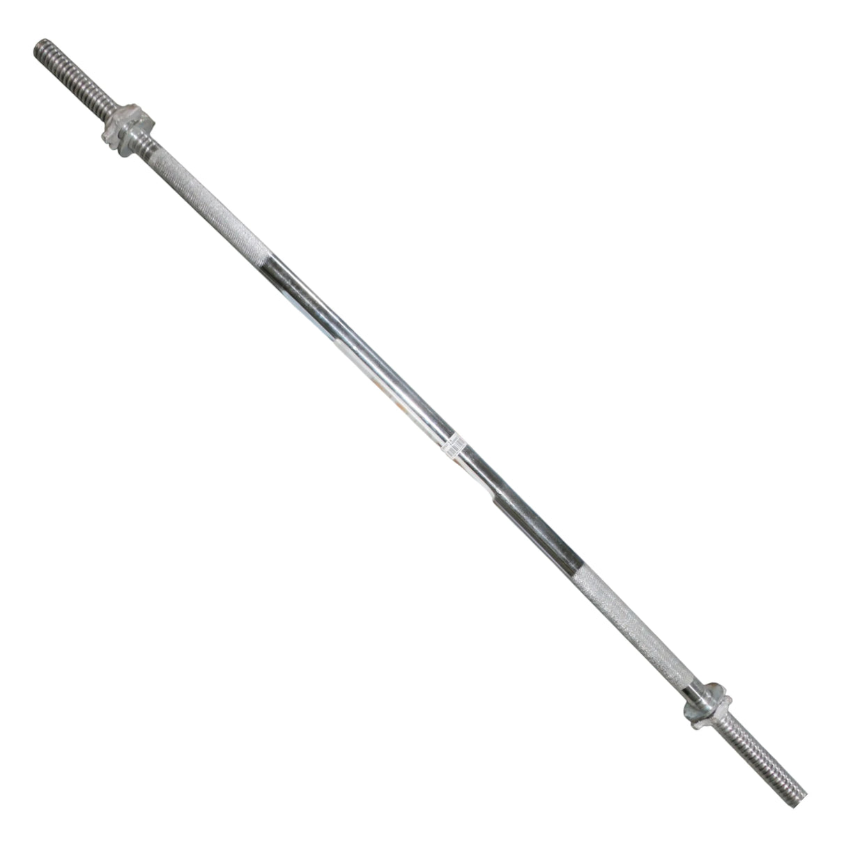 Premium 6ft Chrome Gym Rod | Non-Slip Weightlifting Barbell for Home & Gym