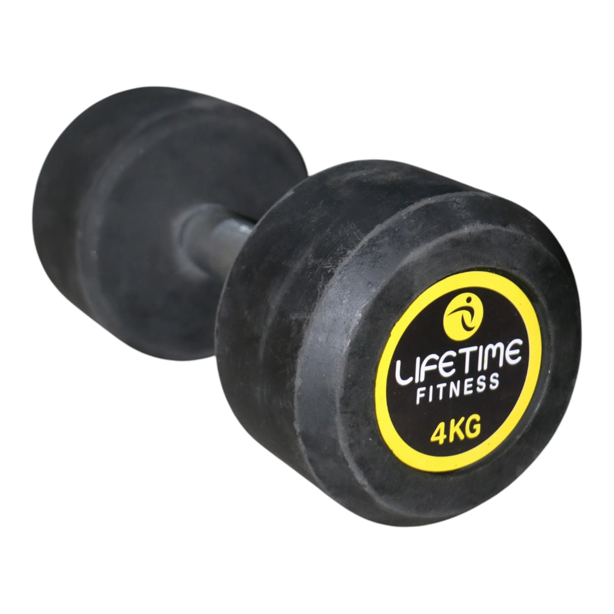 DUMBBELL RUBBER LIFE TIME 4KG