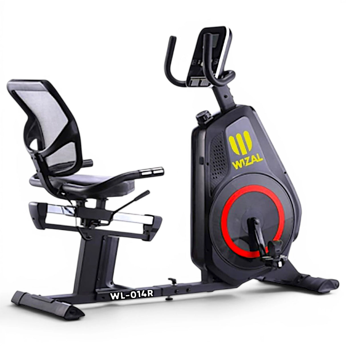 Wizal Recumbent Bike WL-014R | Back Support Seat | Bluetooth Connectivity | 150KG