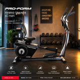 ELEPTICAL & RECUMBENT BIKE EL-1501  | Smooth Quiet | LCD Display