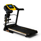 Life Sport Motorized Treadmill LS-4000 Plus | Auto Incline | Big Spring Absorption | Massager