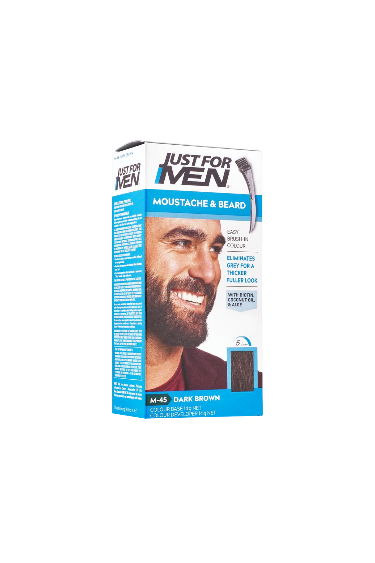 just for men hair color m-45 14g