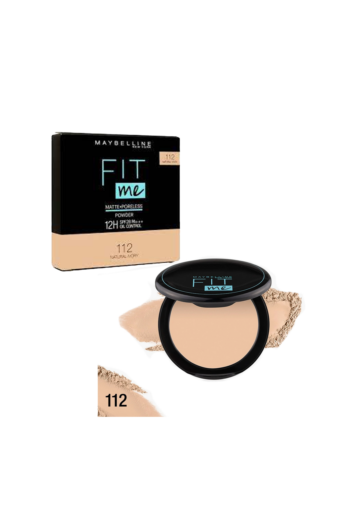 maybelline face powder fit me 112