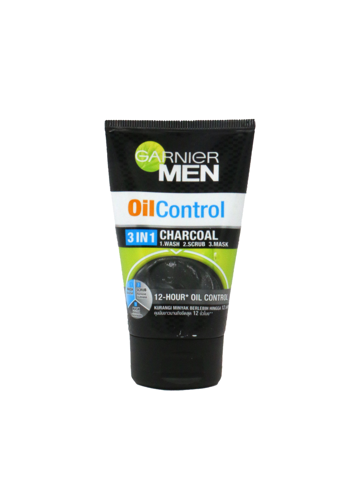 garnier face wash oil control charcoal 3in1 100ml