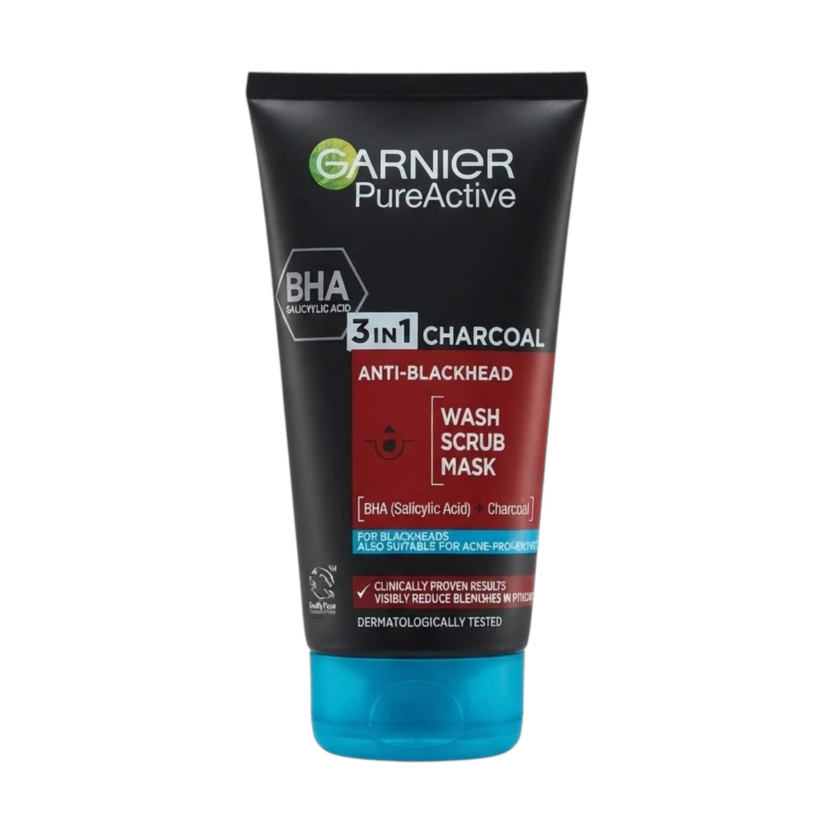 garnier face wash charcoal 3in1 150ml