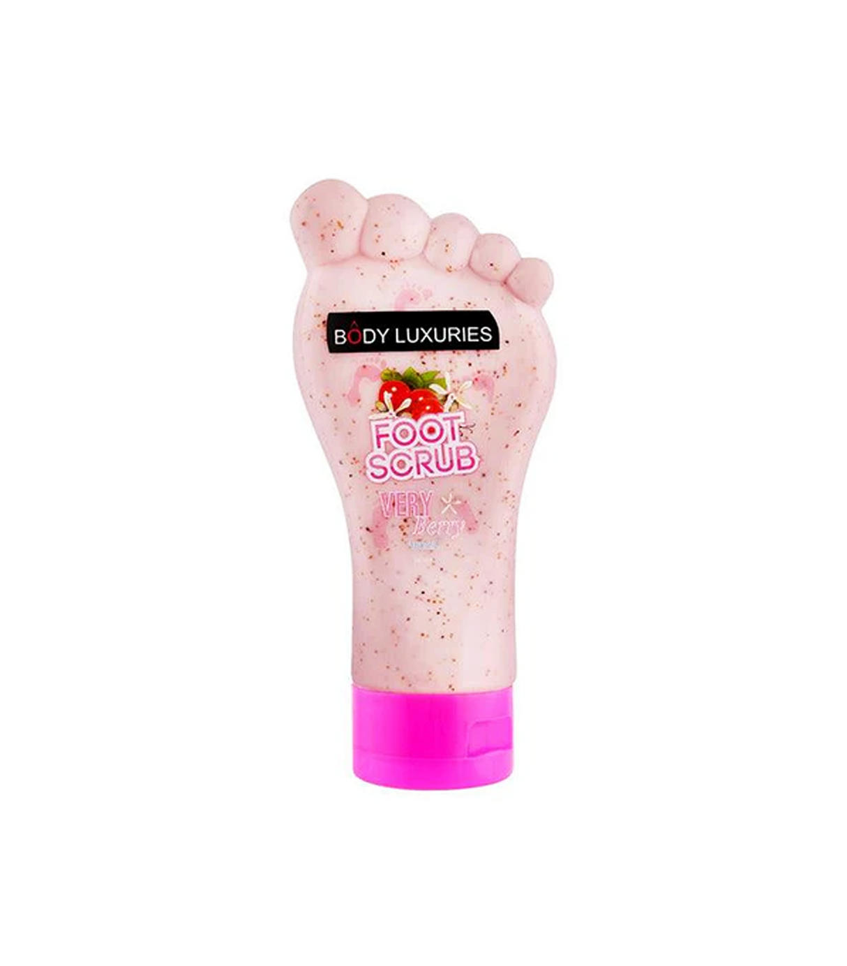body luxuries foot scrub very berry 180ml
