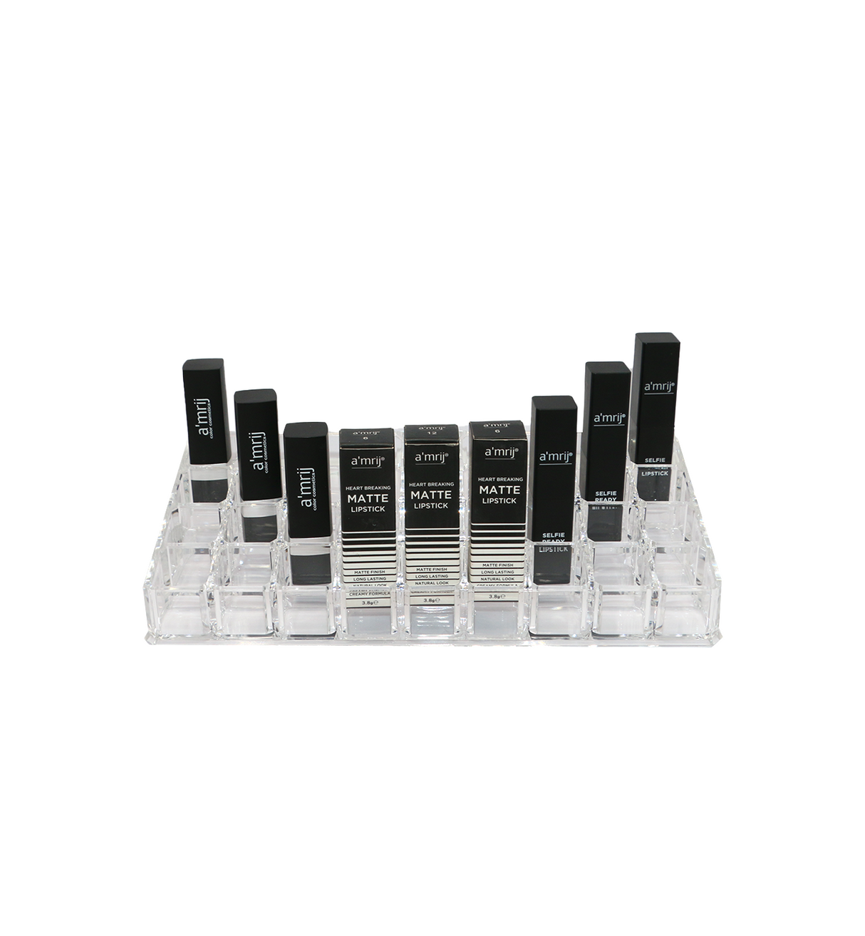 acrylic lipstick organizer 36 hole china 8036
