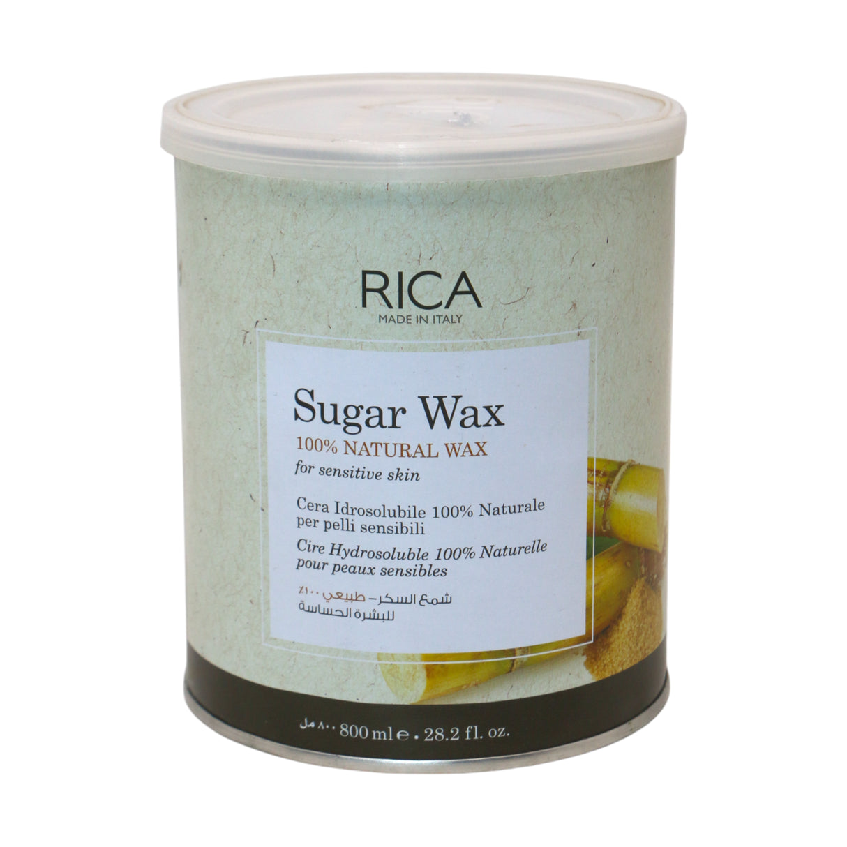 rica wax tin sugar 800ml
