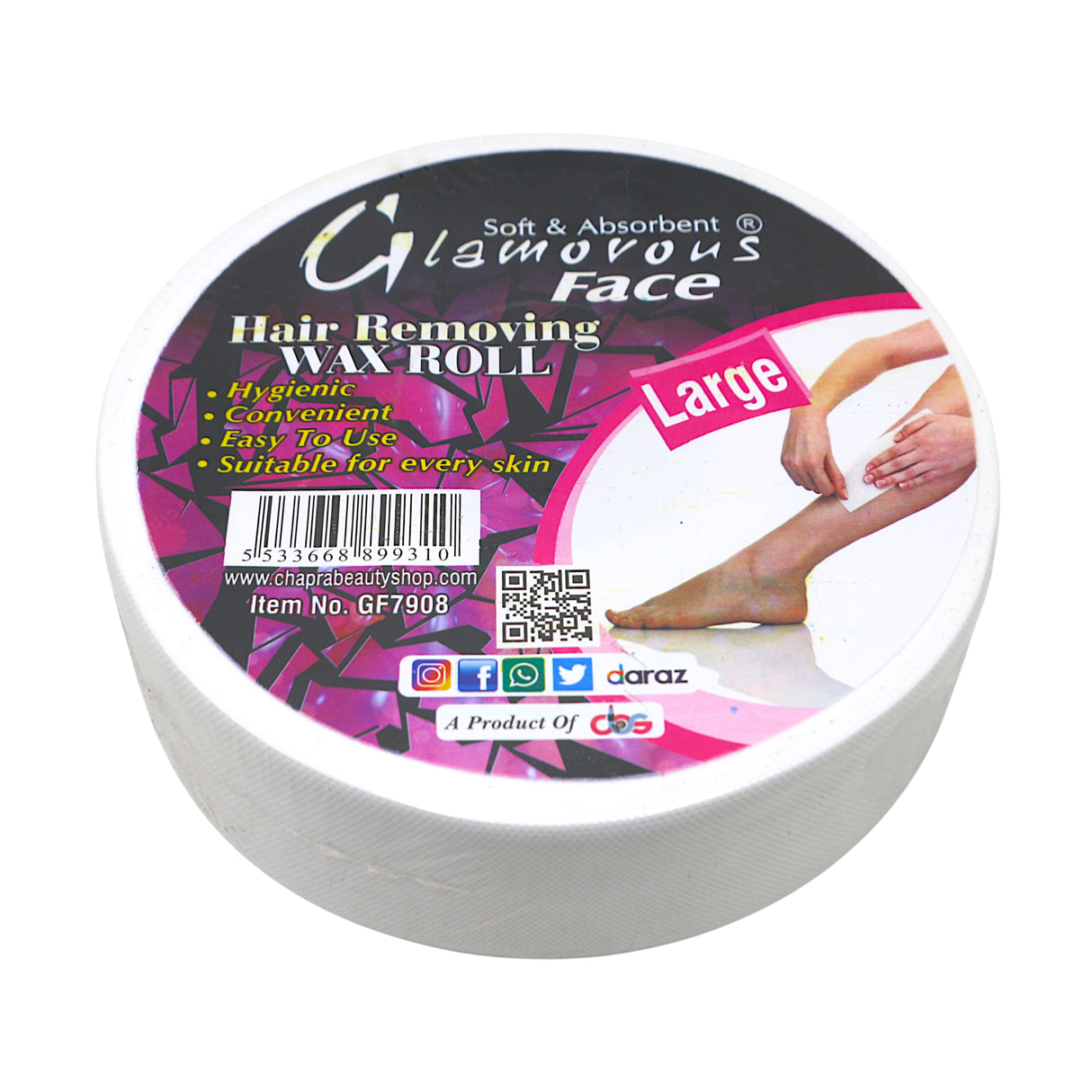 glam wax roll 100m gf7908