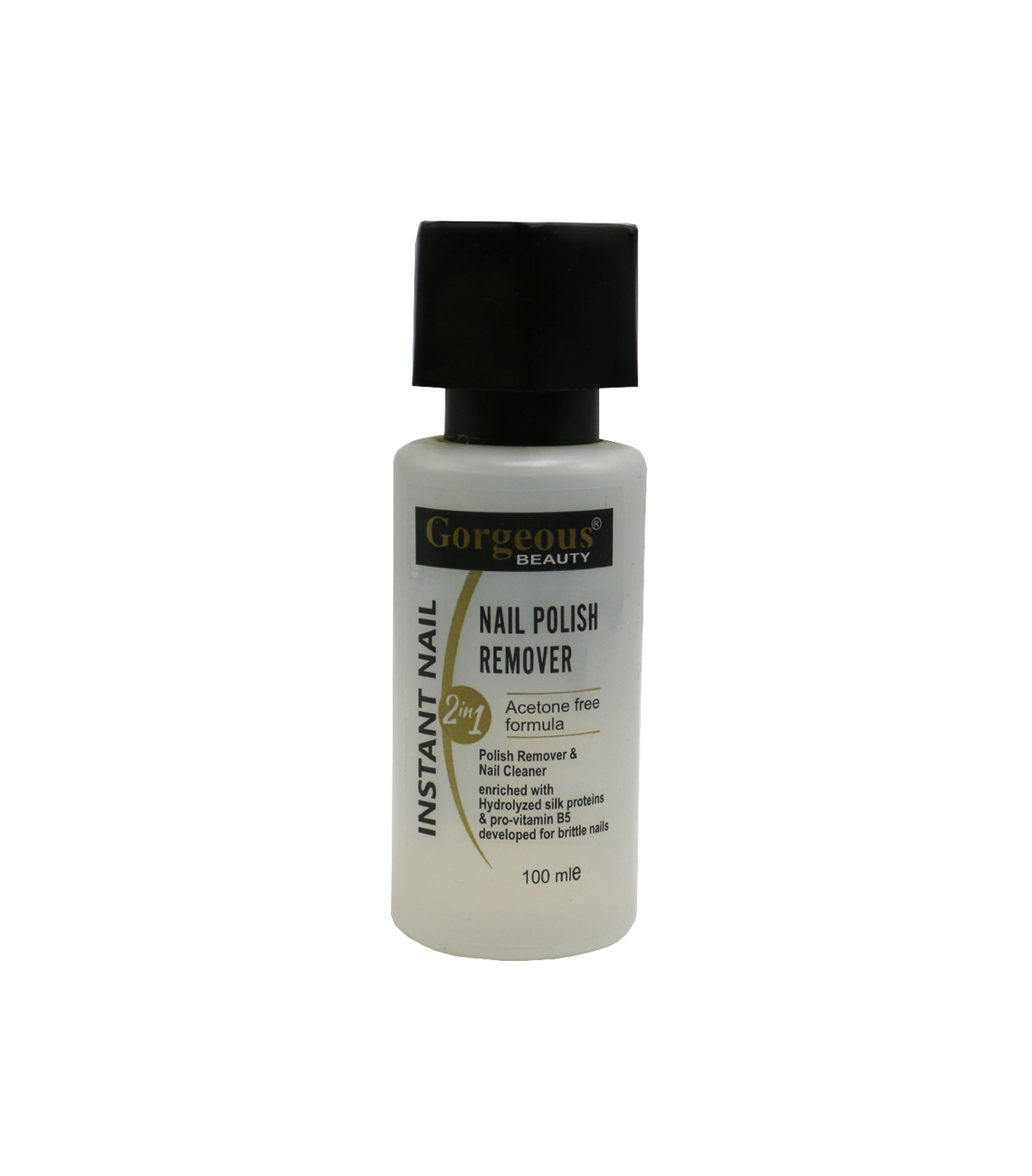 gorgeous beauty nail polish remover 100ml
