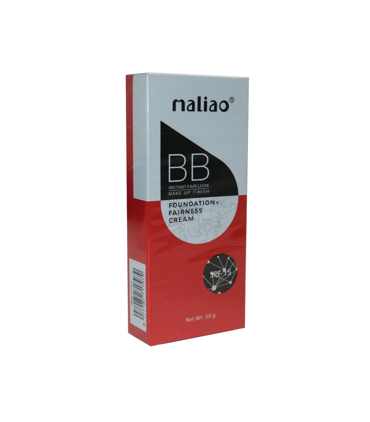 maliao bb cream 50g spf15