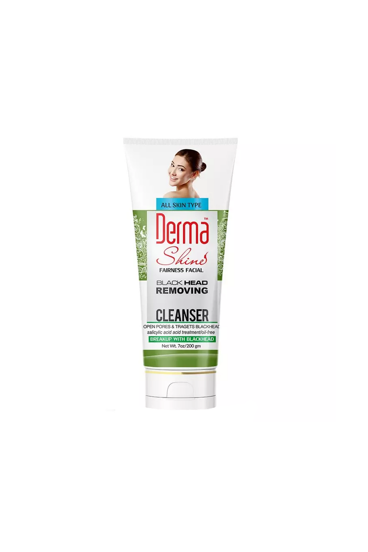 derma shine black head cleanser 200g