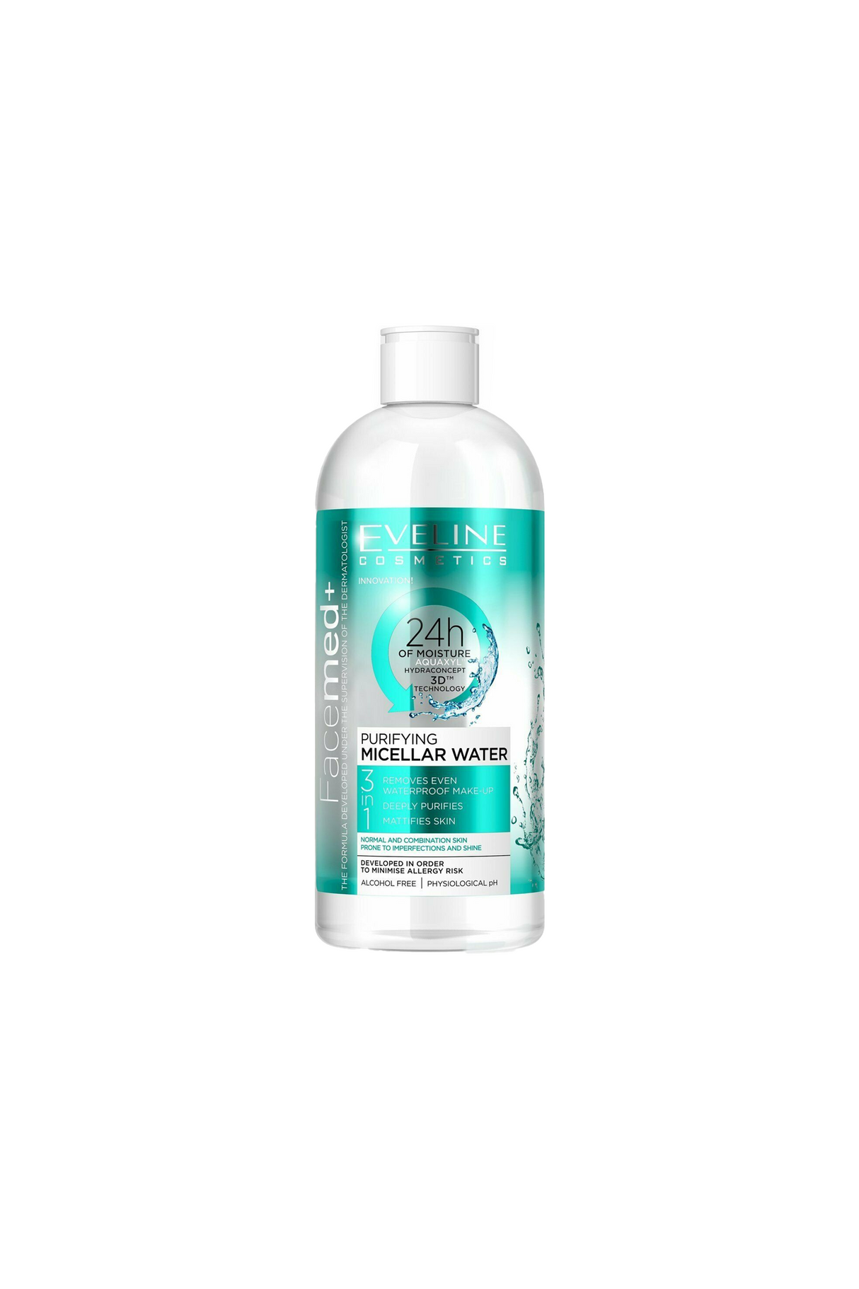 eveline micellar water purifying 400ml
