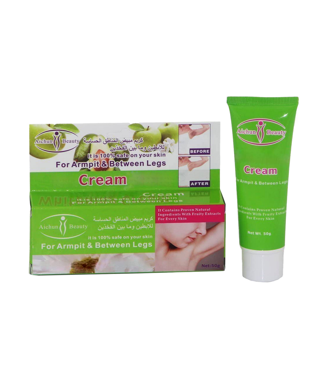 aichun beauty whitening armpit cream 50g