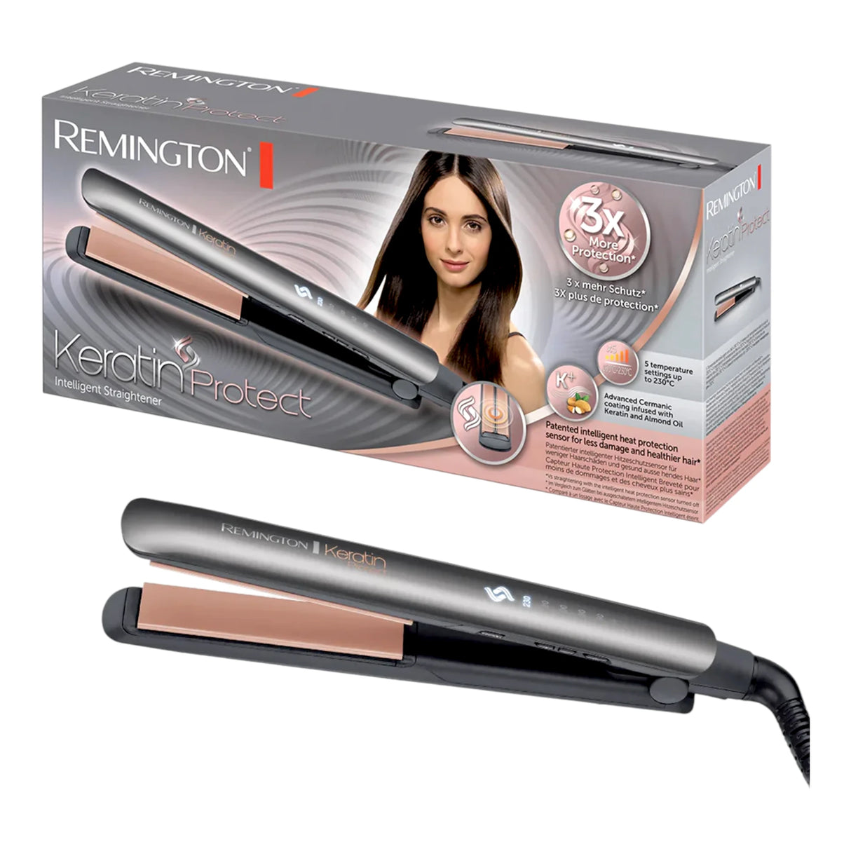 remington straightener s8598