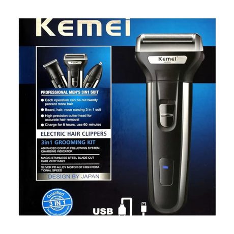 kemei shaver 3in1 km-6332