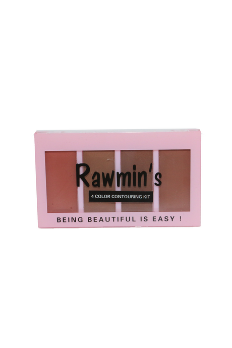 rawmins blush on kit 4 colour