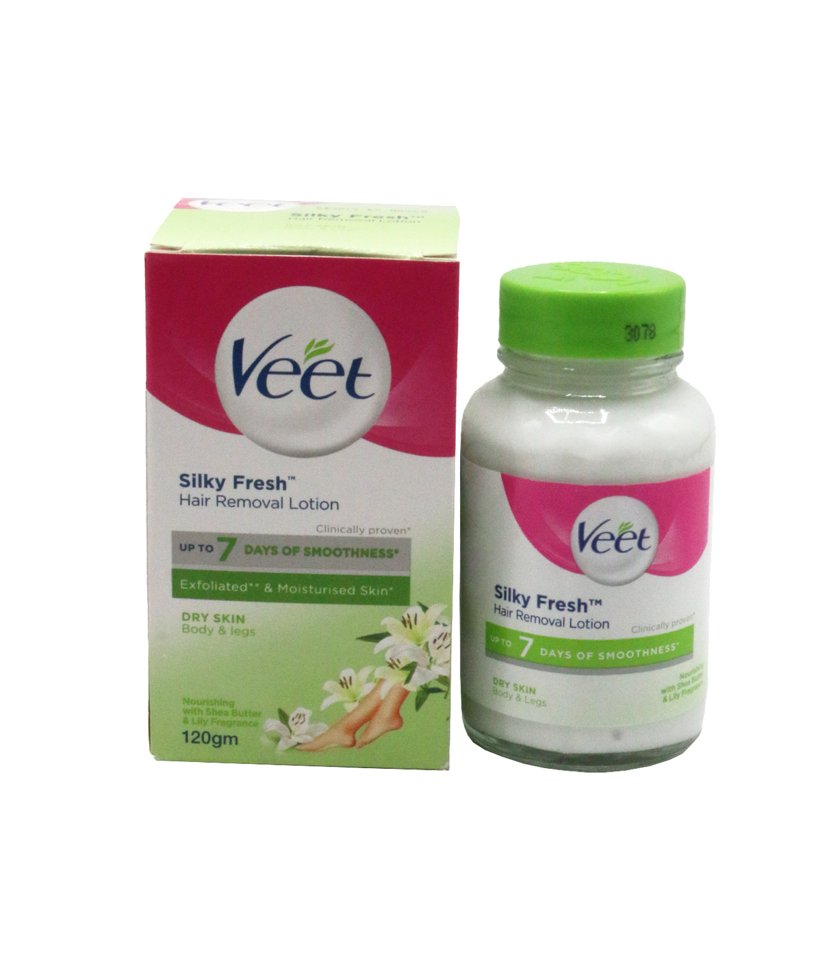 veet hair remover lotion dry skin120g