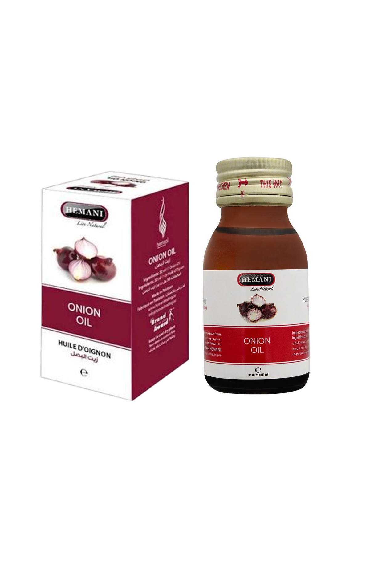 hemani onion oil 30ml