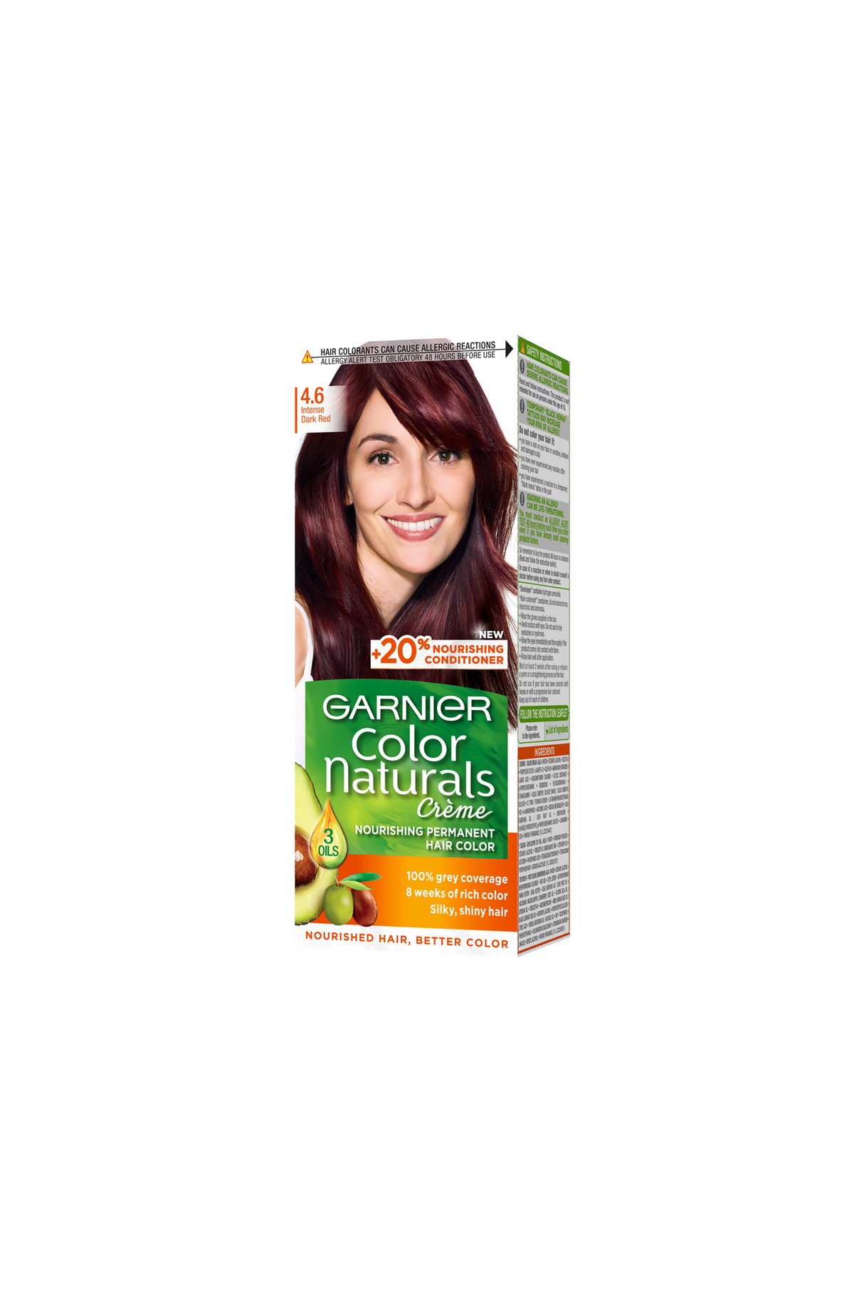 garnier hair color 4.6 40ml