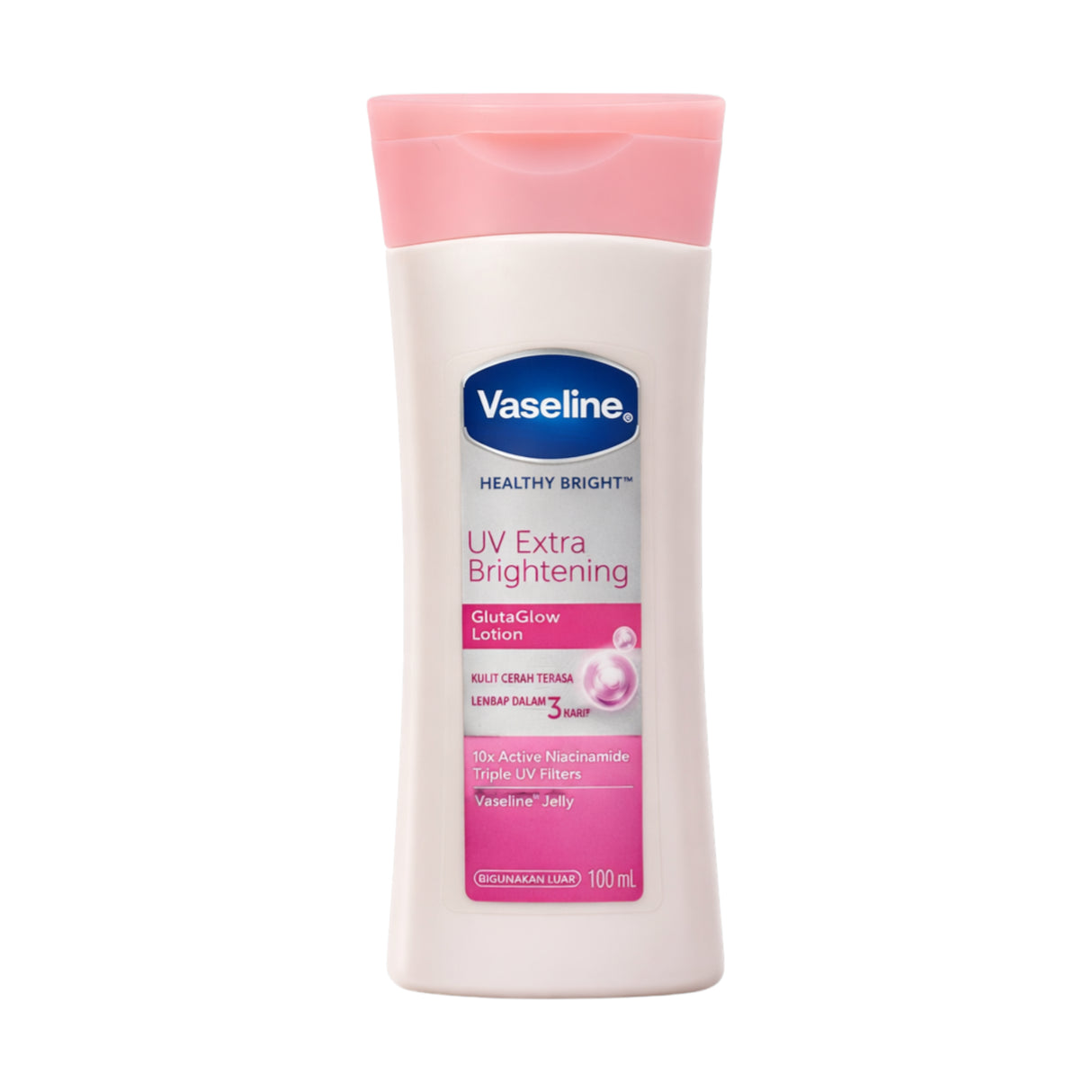 vaseline lotion uv brightening 100ml indonesia