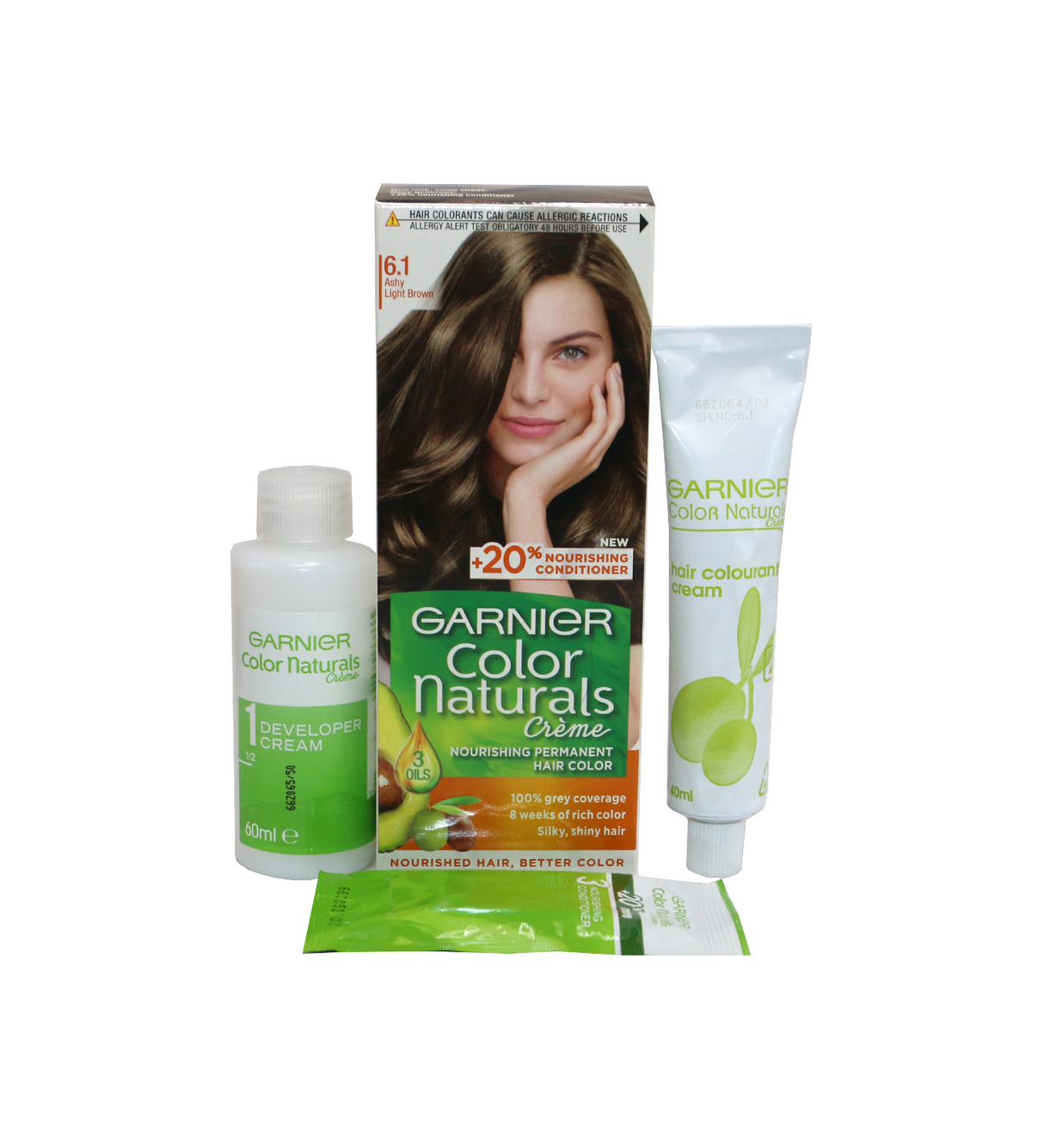 garnier hair color 6.1 40ml