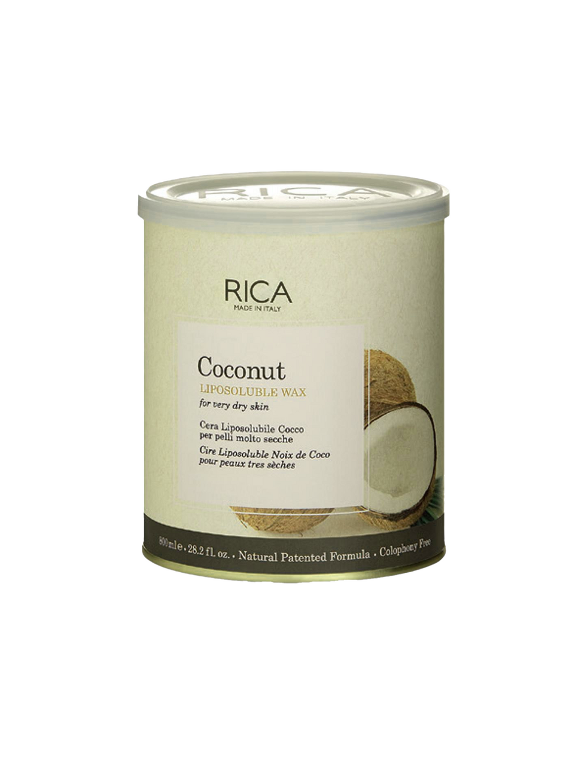 rica wax liposoluble coconut 800g