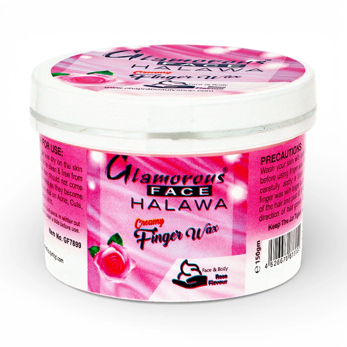glamorous finger wax halawa rose 150g