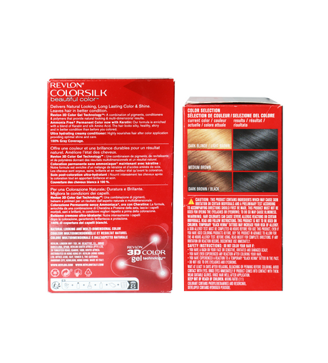 revlon hair color black 10