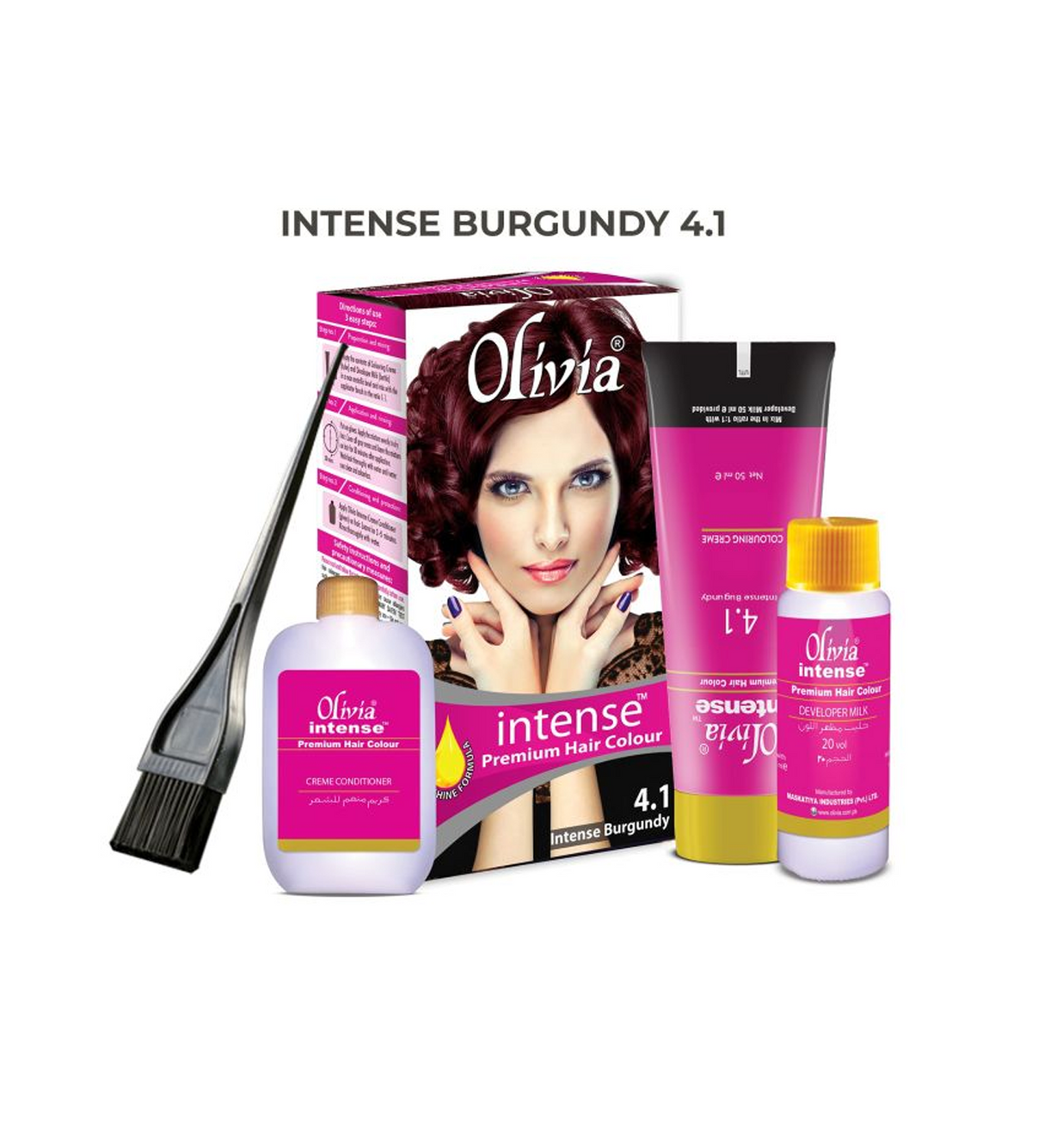 OLIVIA INTENSE HAIR COLOUR 4.1
