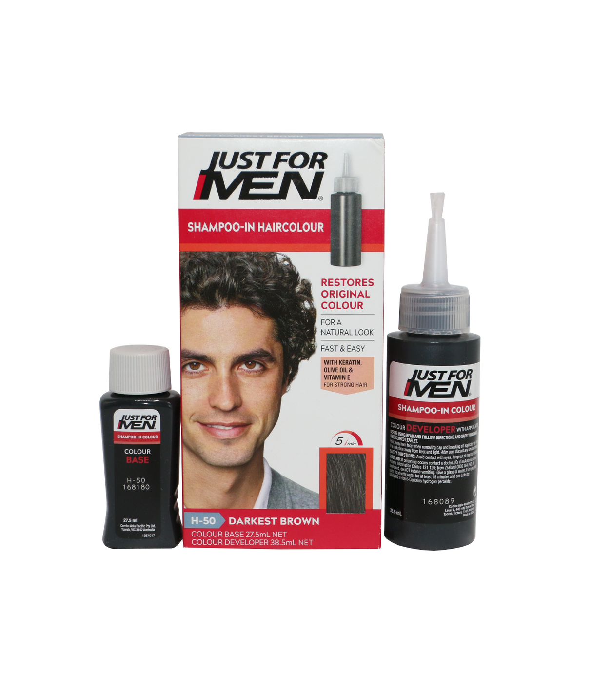 just for men hair color h-50