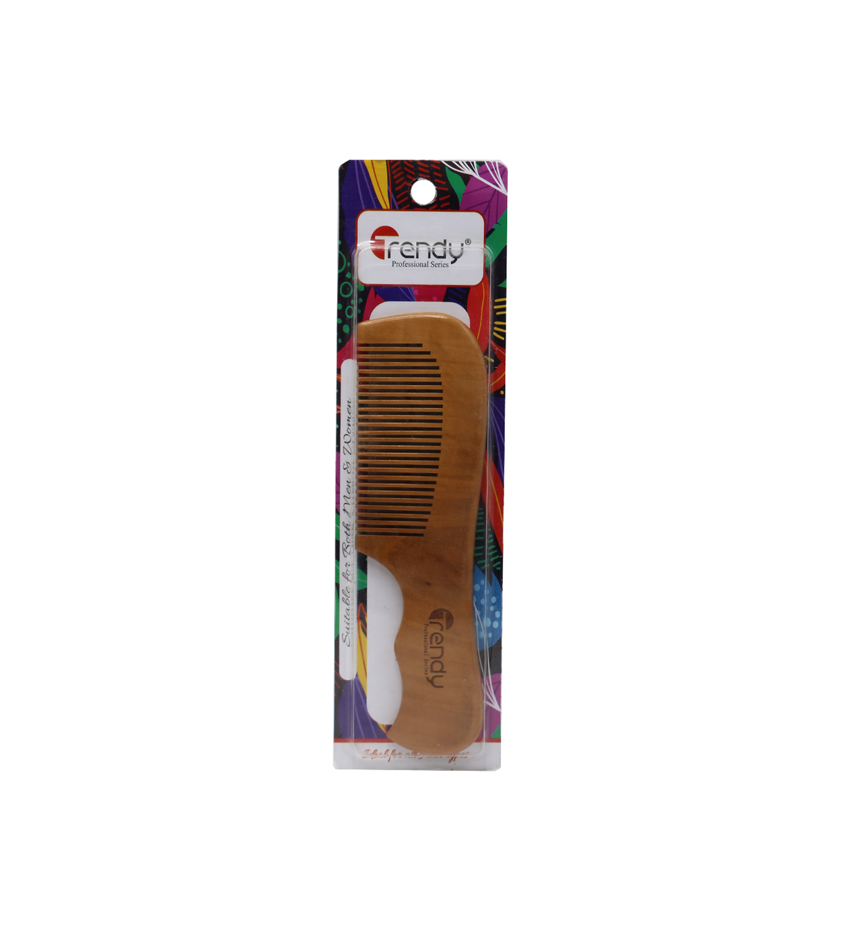 trendy wood hair comb td-297