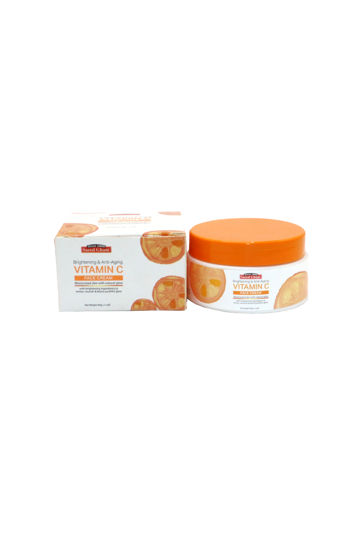 saeed ghani face cream vitamin-c brightening&anti aging 60g