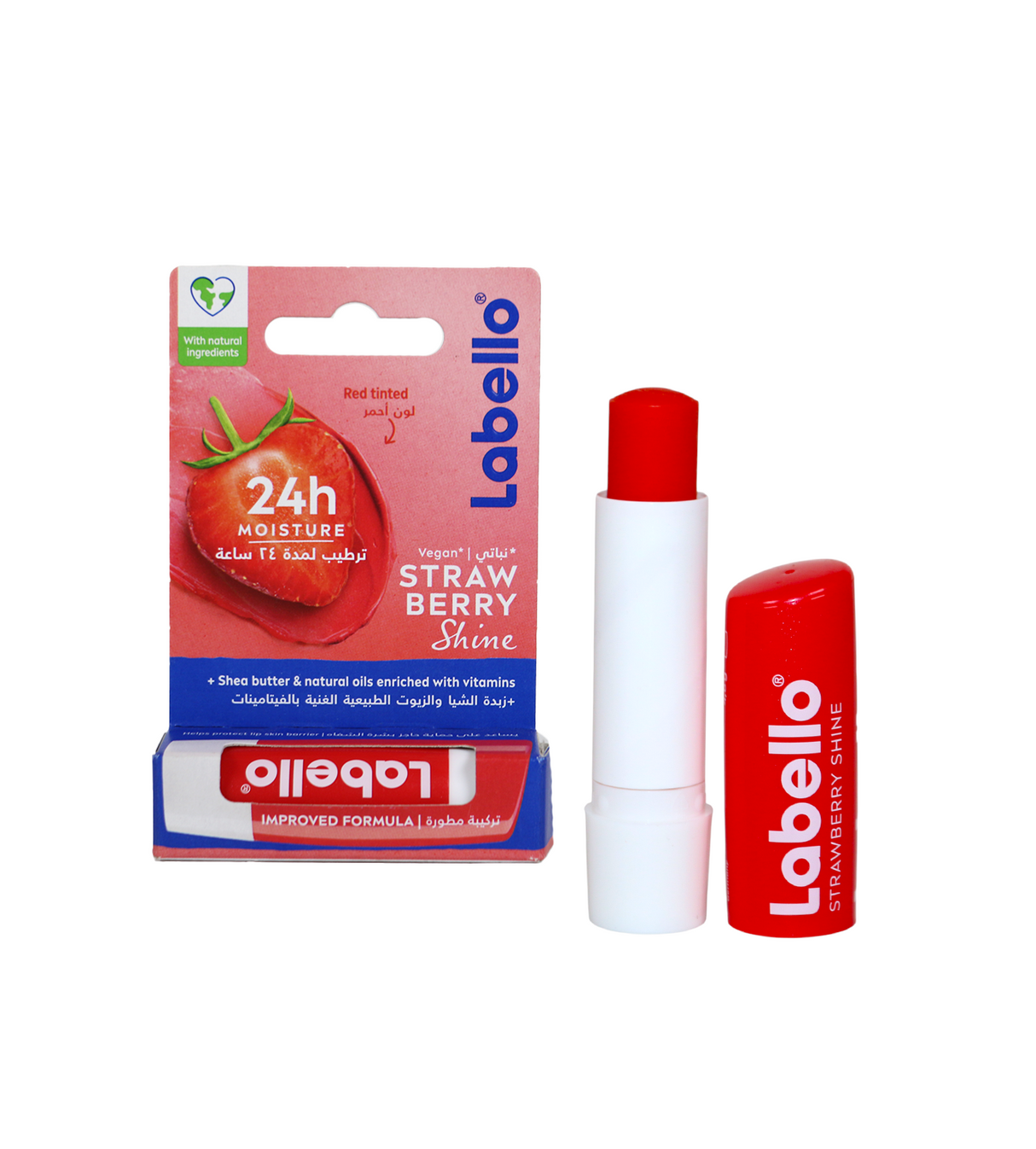 labello chapstick strawberry shine 4.8g