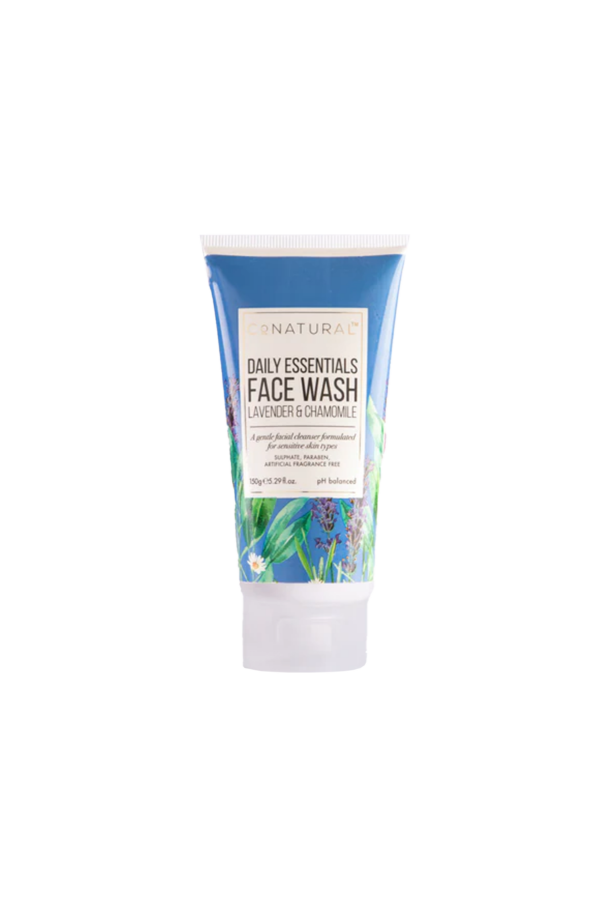 conatural face wash lavender&chamomile 150g