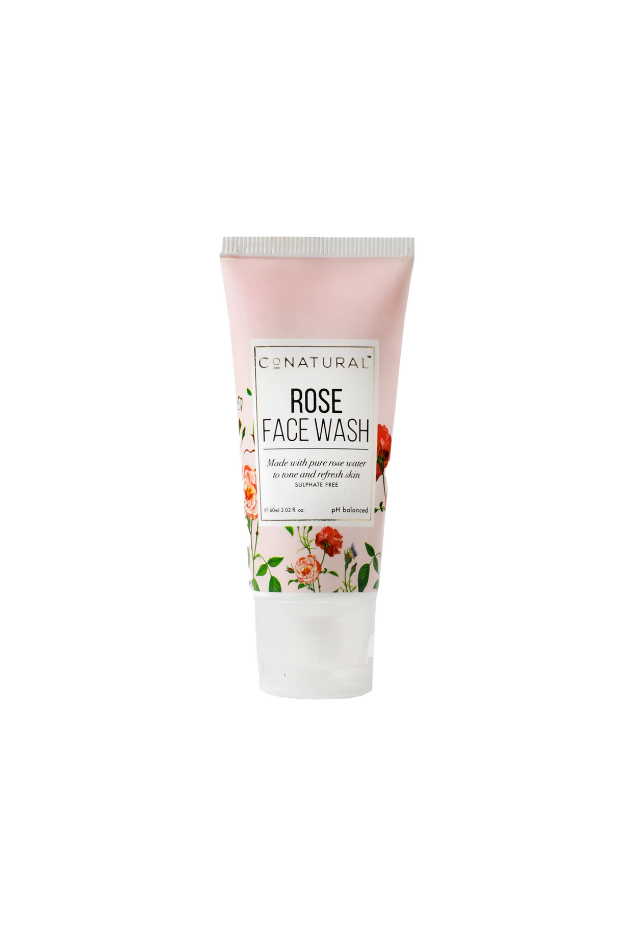conatural face wash rose 60ml