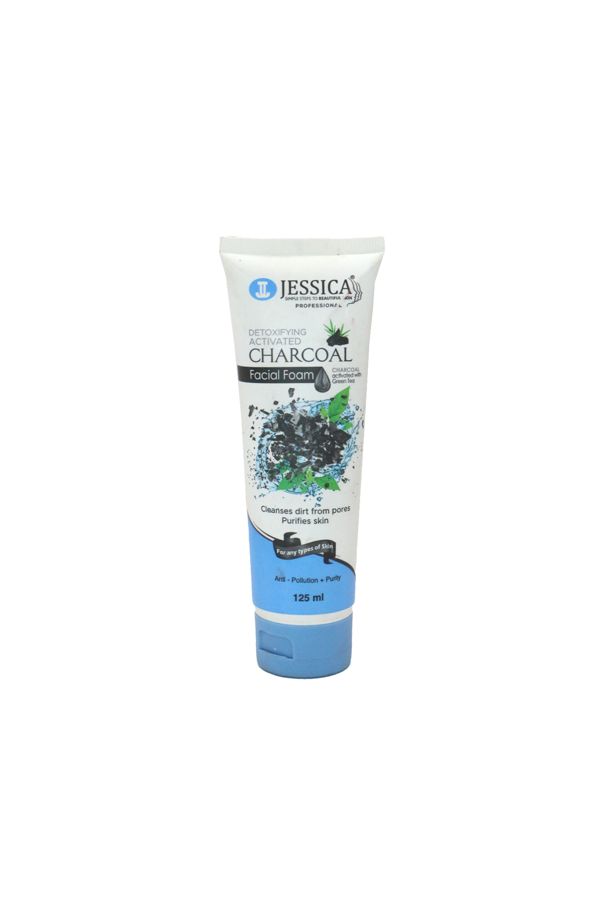 jessica face wash charcoal 125ml