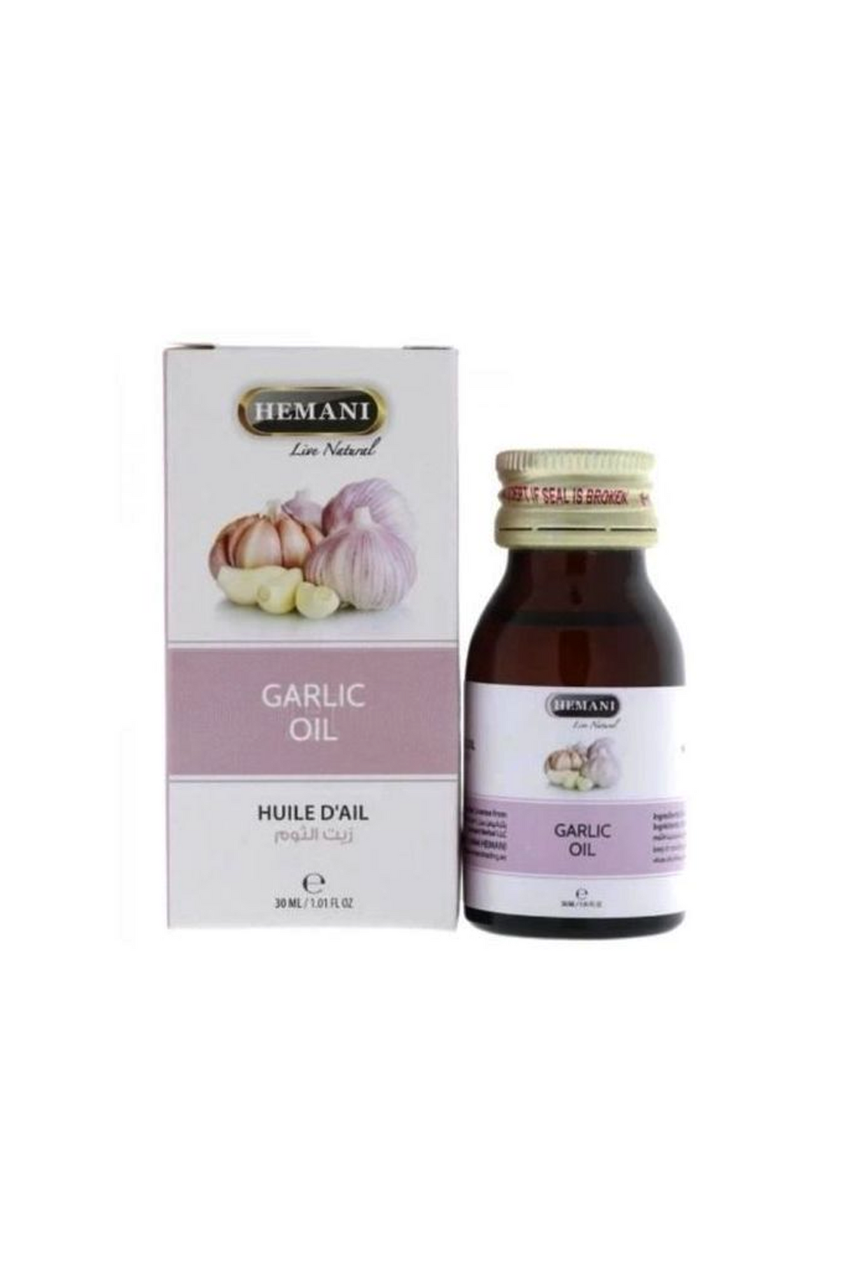 hemani garlic oil 30ml