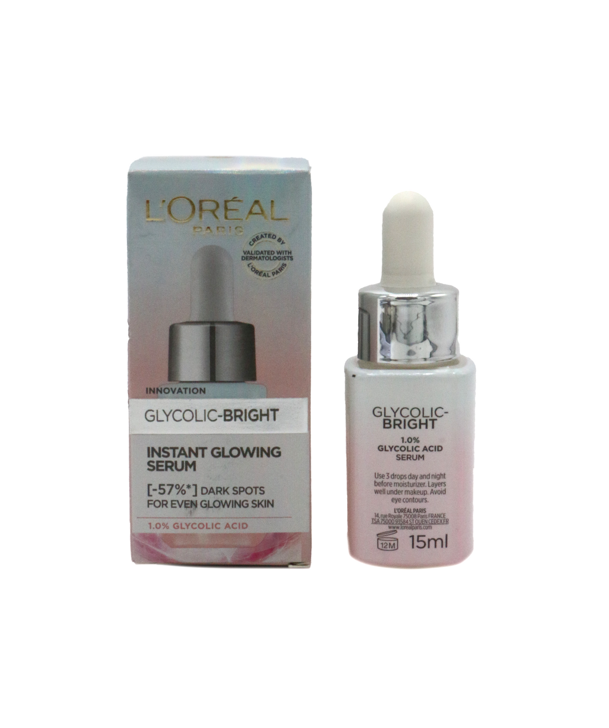 loreal glycolic serum 15ml