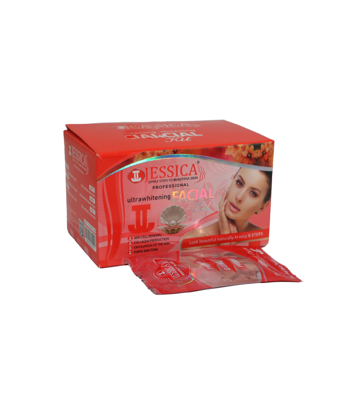 jessica facial kit whitening sachet