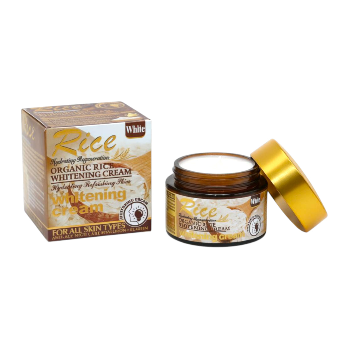 wokali rice whitening cream 55g