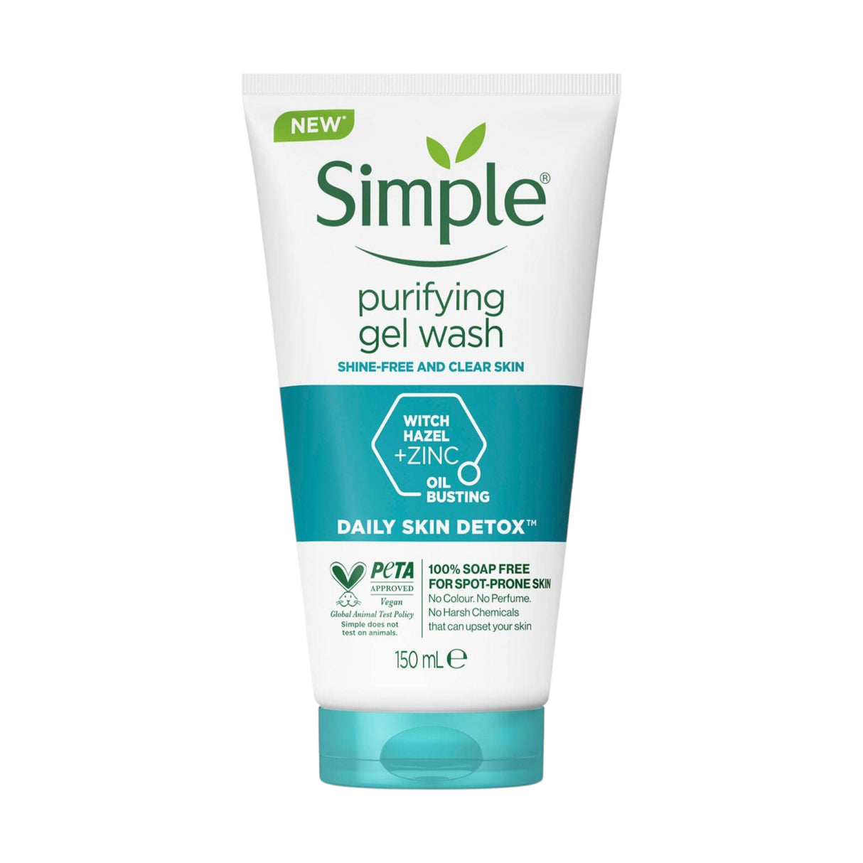 simple purifying face wash 150ml