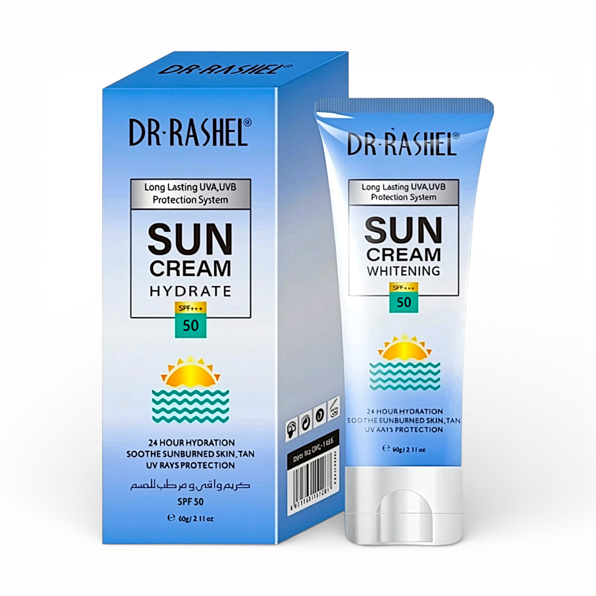 dr rashel sun cream hydrate 60g