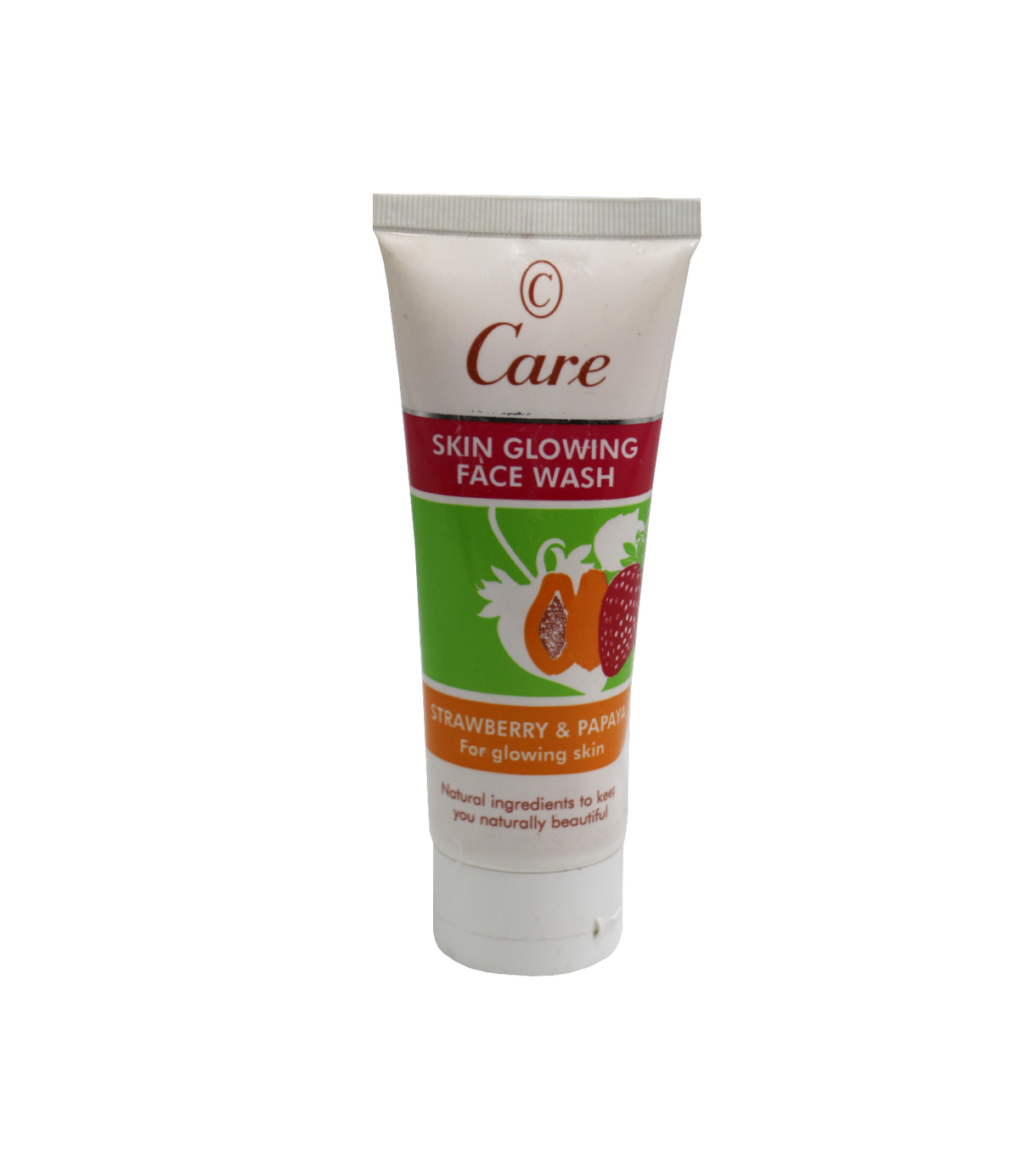 care face wash skin glowing strawberry & papaya 120ml