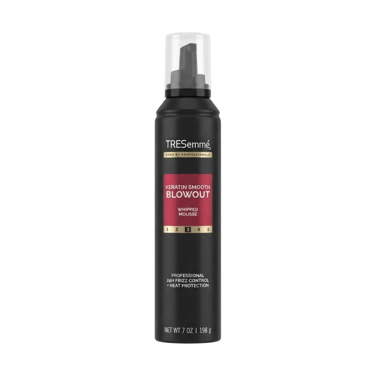 tresemme hair whipped mousse 03 keratin smooth blowout 198g america